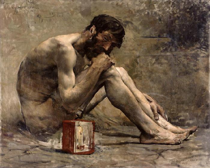 Jules Bastien-Lepage Diogenes Norge oil painting art